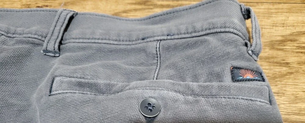 Faherty Shorts Mens 36 Gray All Day Chino Stretch